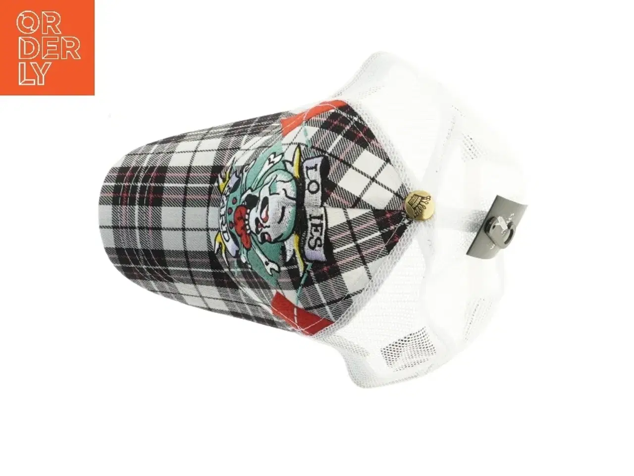 Billede 2 - Kasket med skull design fra Wannabes (str. Ø 20 cm)