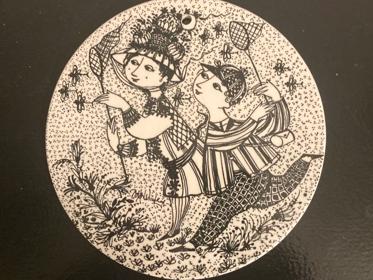 Billede 5 - Bjørn Wiinblad månedsplatter, 4 stk