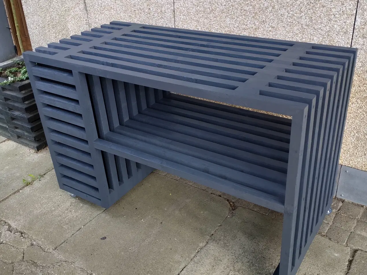 Billede 19 - Grillbord med gas skjuler på mål.