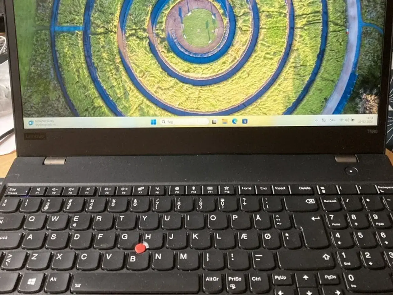 Billede 1 - Lenovo T580 15” bærbar