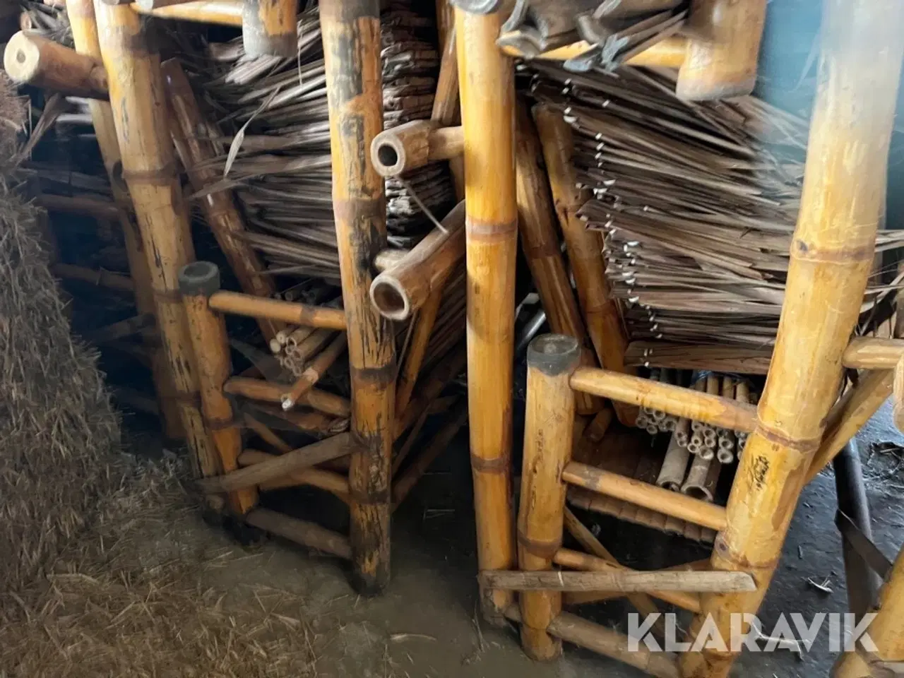 Billede 3 - Bambus hytter 3 styk