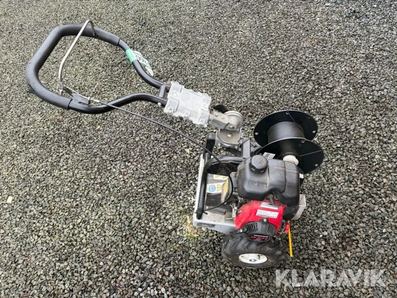 Billede 4 - Kabelnedlægger Portable winch / Honda PWM600MH