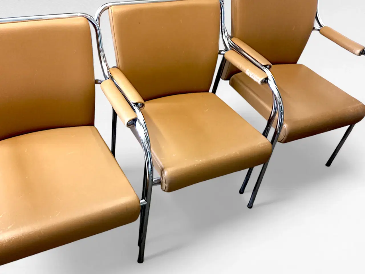 Billede 11 - 3 Sjældne Bauhaus-stil stole fra 1970'erne