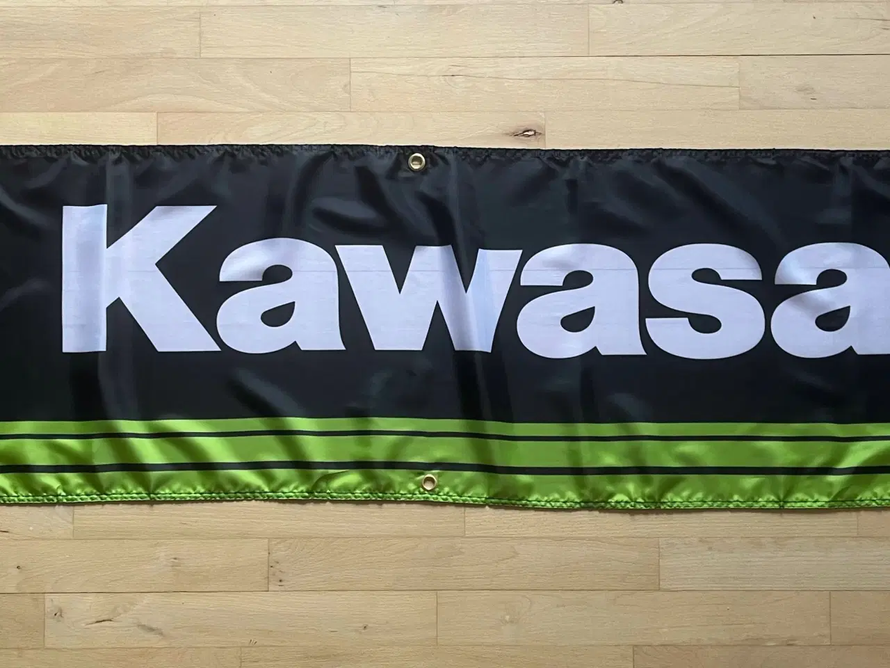 Billede 1 - Flag med Kawasaki Ninja