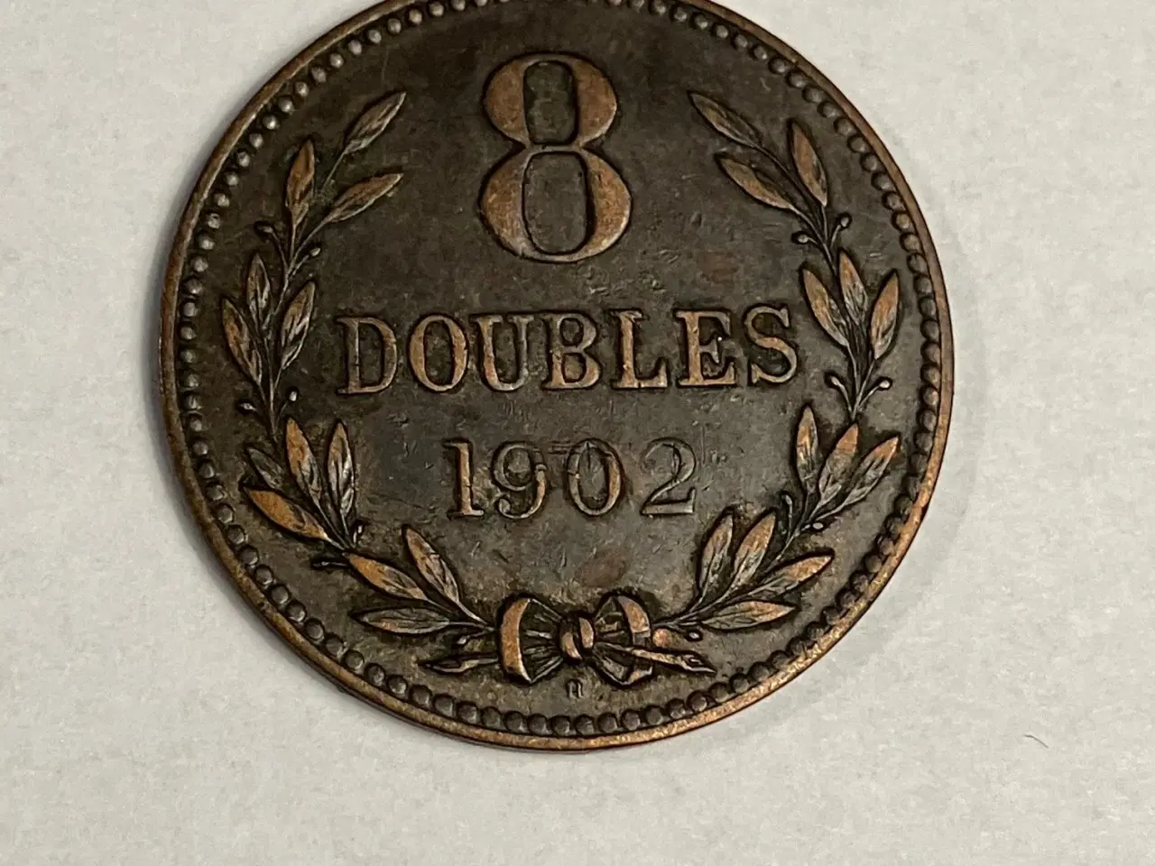 Billede 1 - 8 Doubles Guernsey 1902