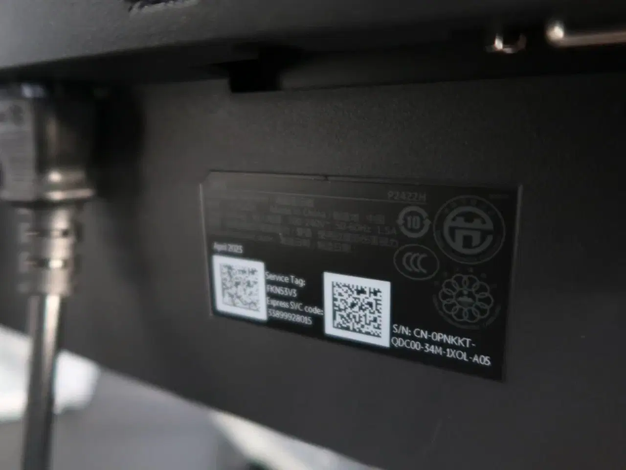 Billede 4 - 2 stk. computerskærme DELL P2422H med tastatur og mus