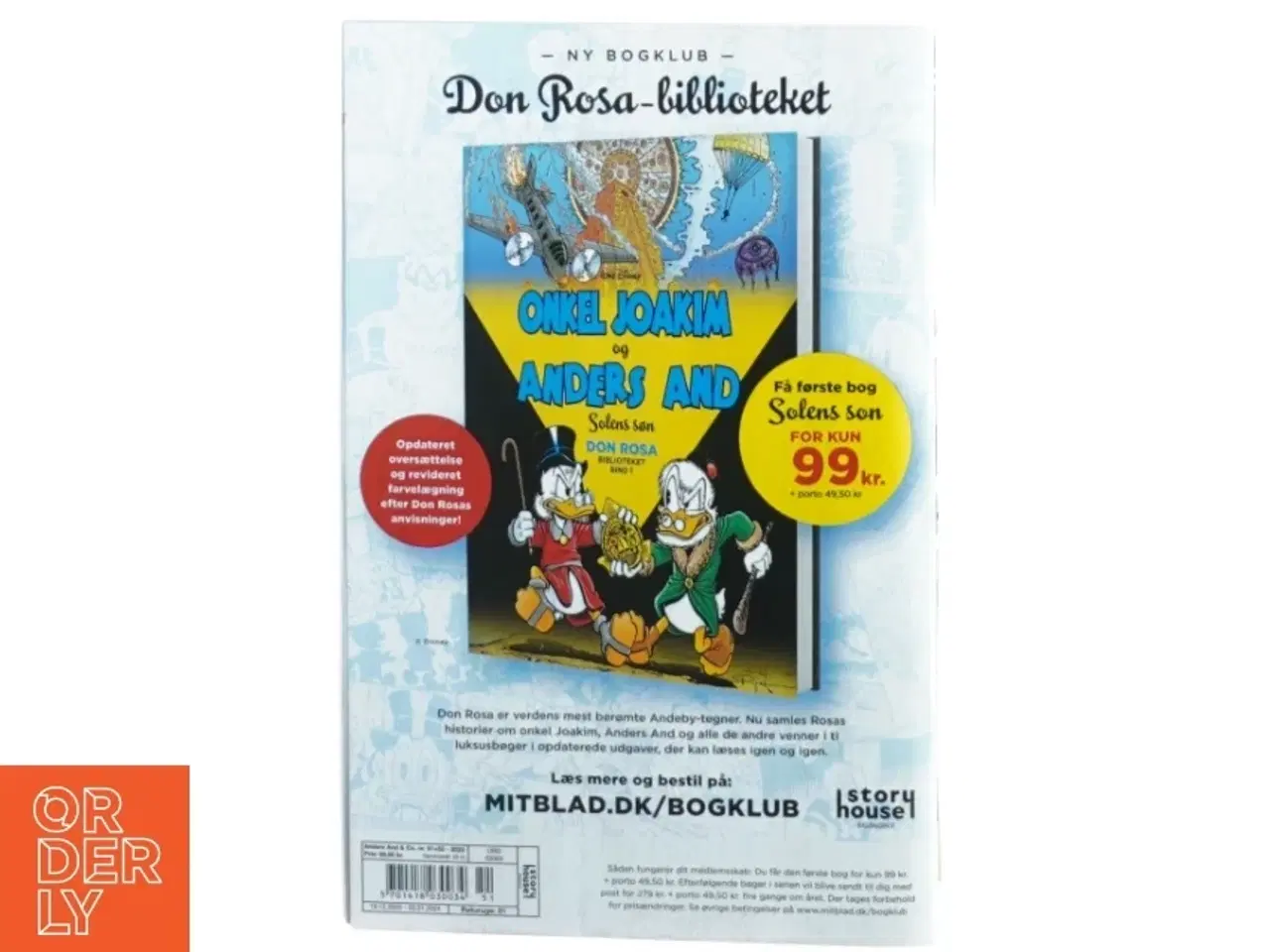 Billede 3 - Anders and blad med lego fra Disney (str. 17 x 26 cm)