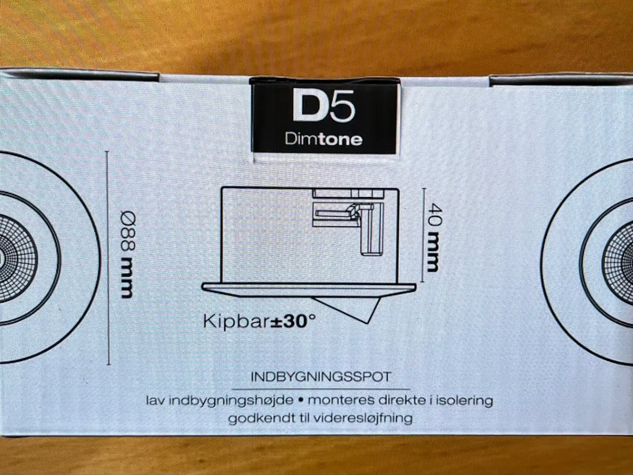 Billede 4 - 2 Hilux indbygningsspots