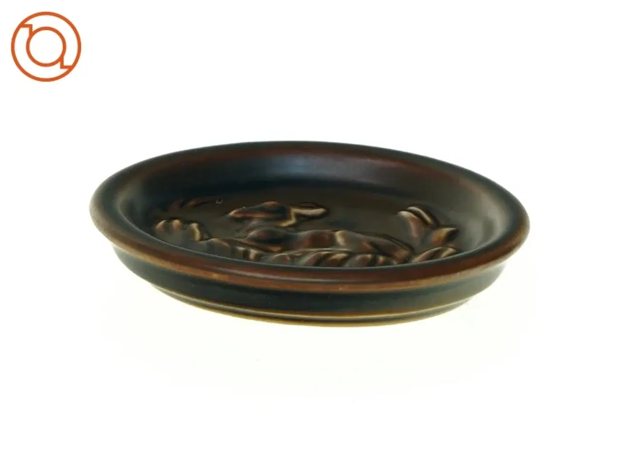 Billede 3 - Kongelig Dansk Stentøj 21664 Hjortekid lille skål fra Royal Copenhagen (str. 11 x 9 cm)