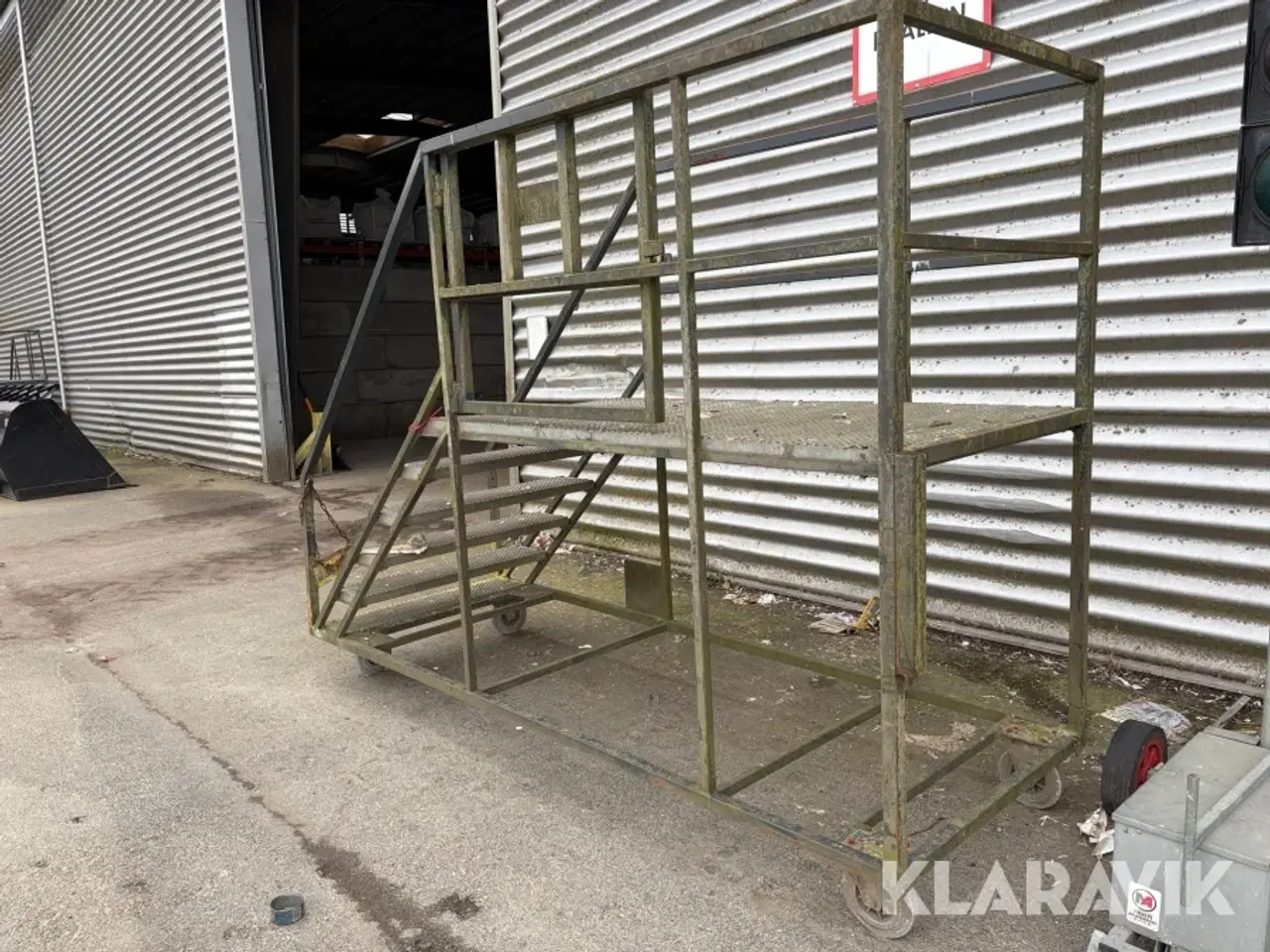 Billede 2 - Jern trappe