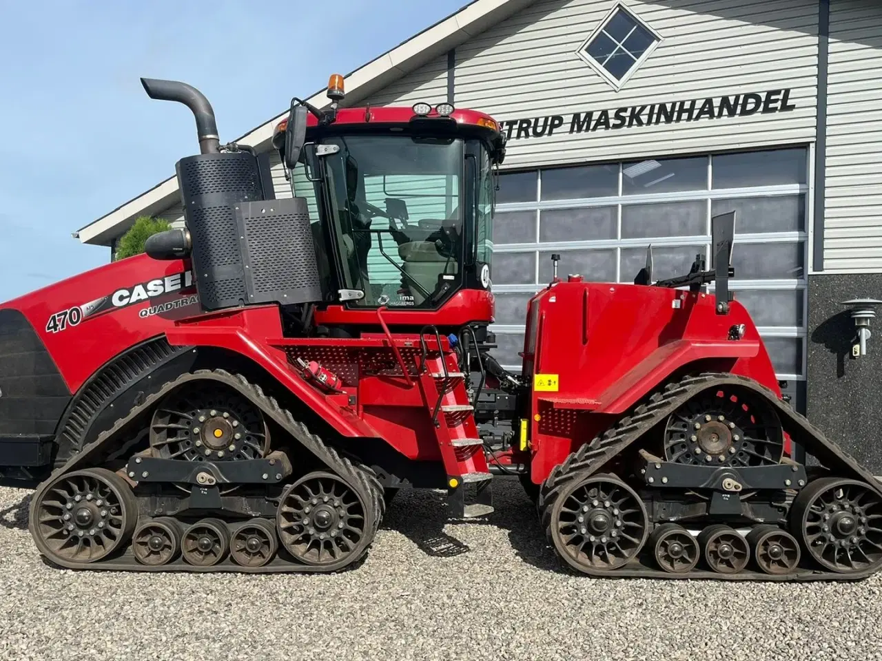 Billede 11 - Case IH Quadtrac 470 CVX, med brede bånd og evt med komplet GPS anlæg