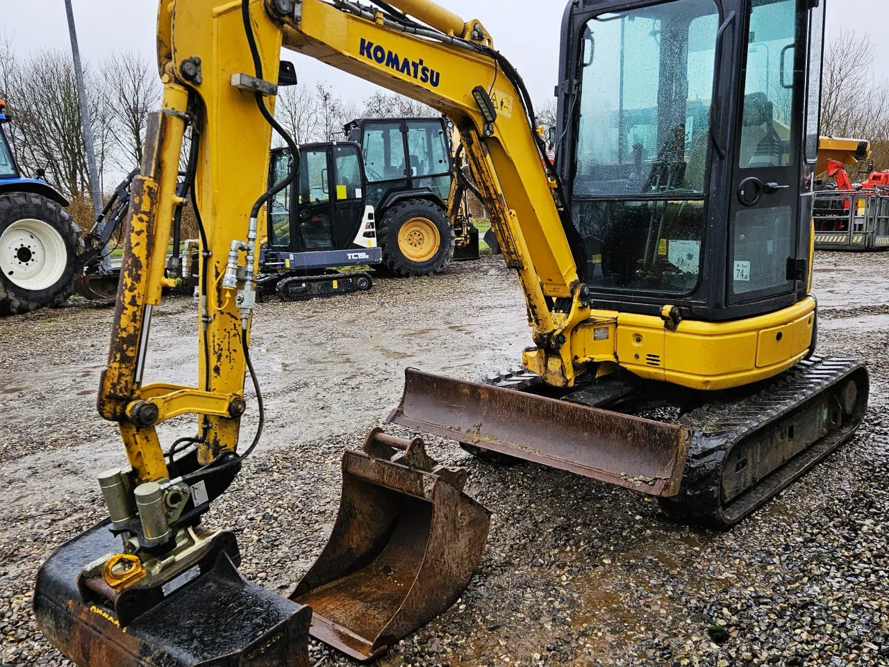 Billede 3 - Komatsu PC26 / tiltman / skovlsæt / 3000 timer