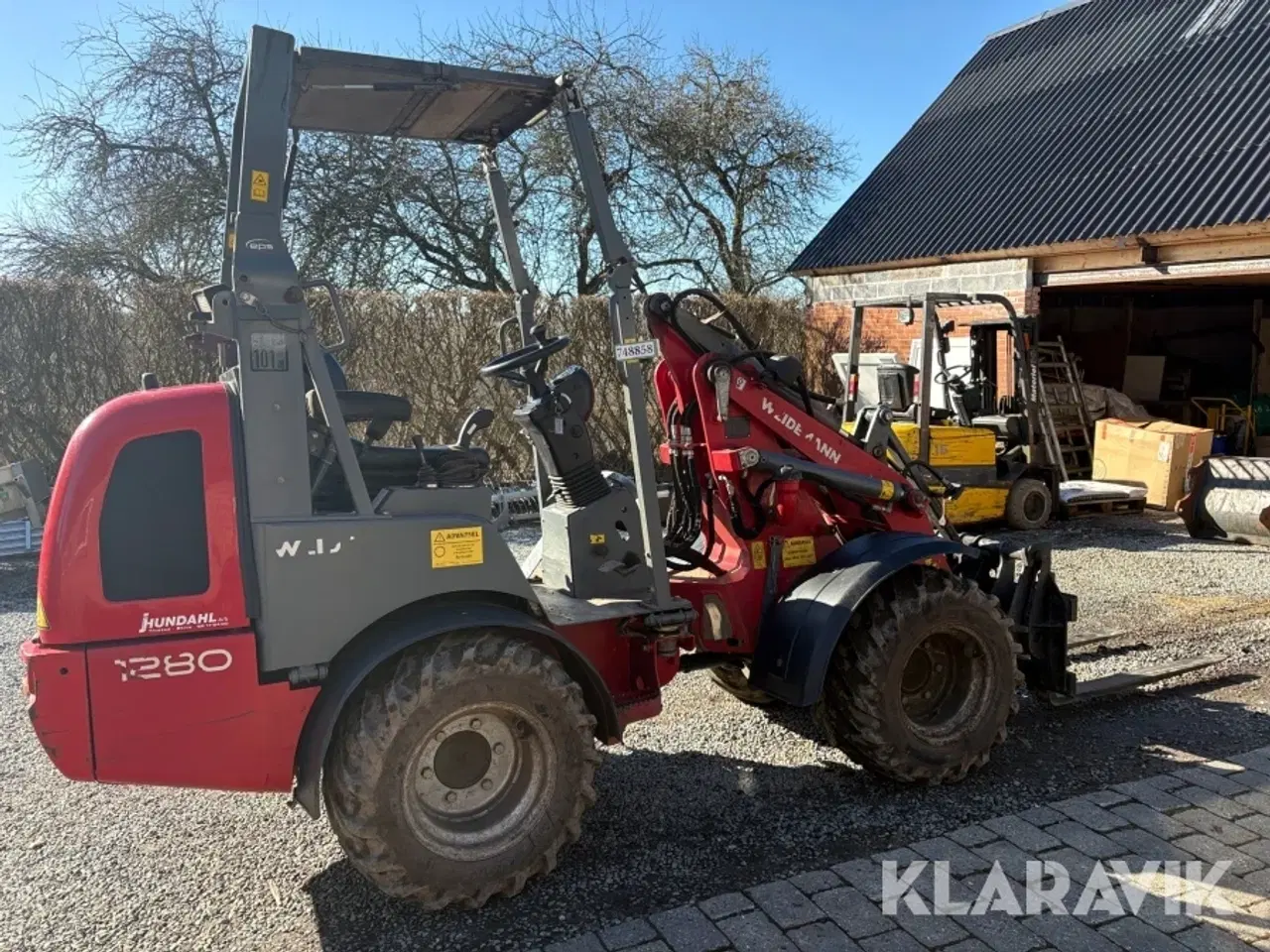 Billede 4 - Minilæsser Weidemann 1280 PLUS
