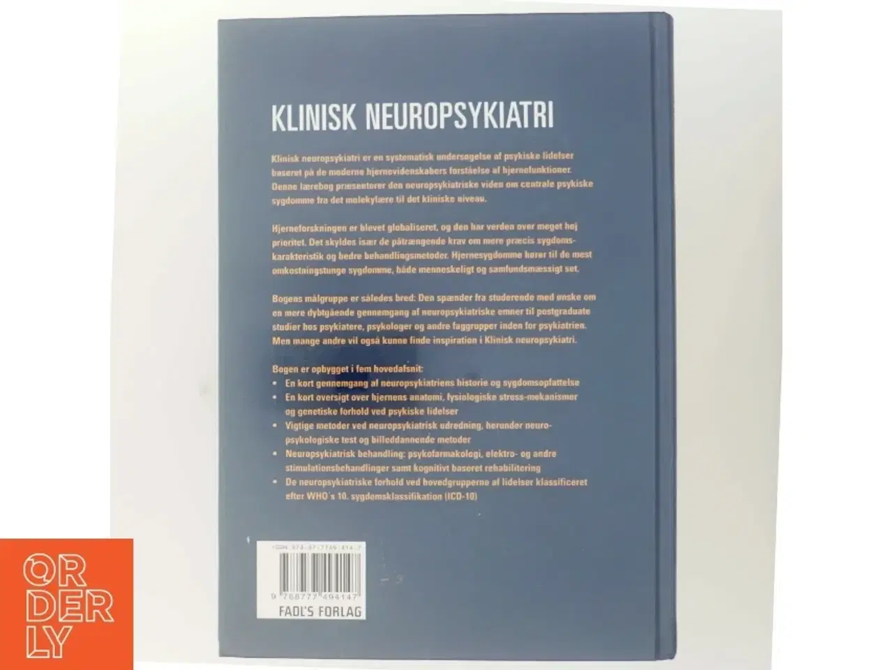 Billede 3 - Klinisk neuropsykiatri : fra molekyle til sygdom (Bog)