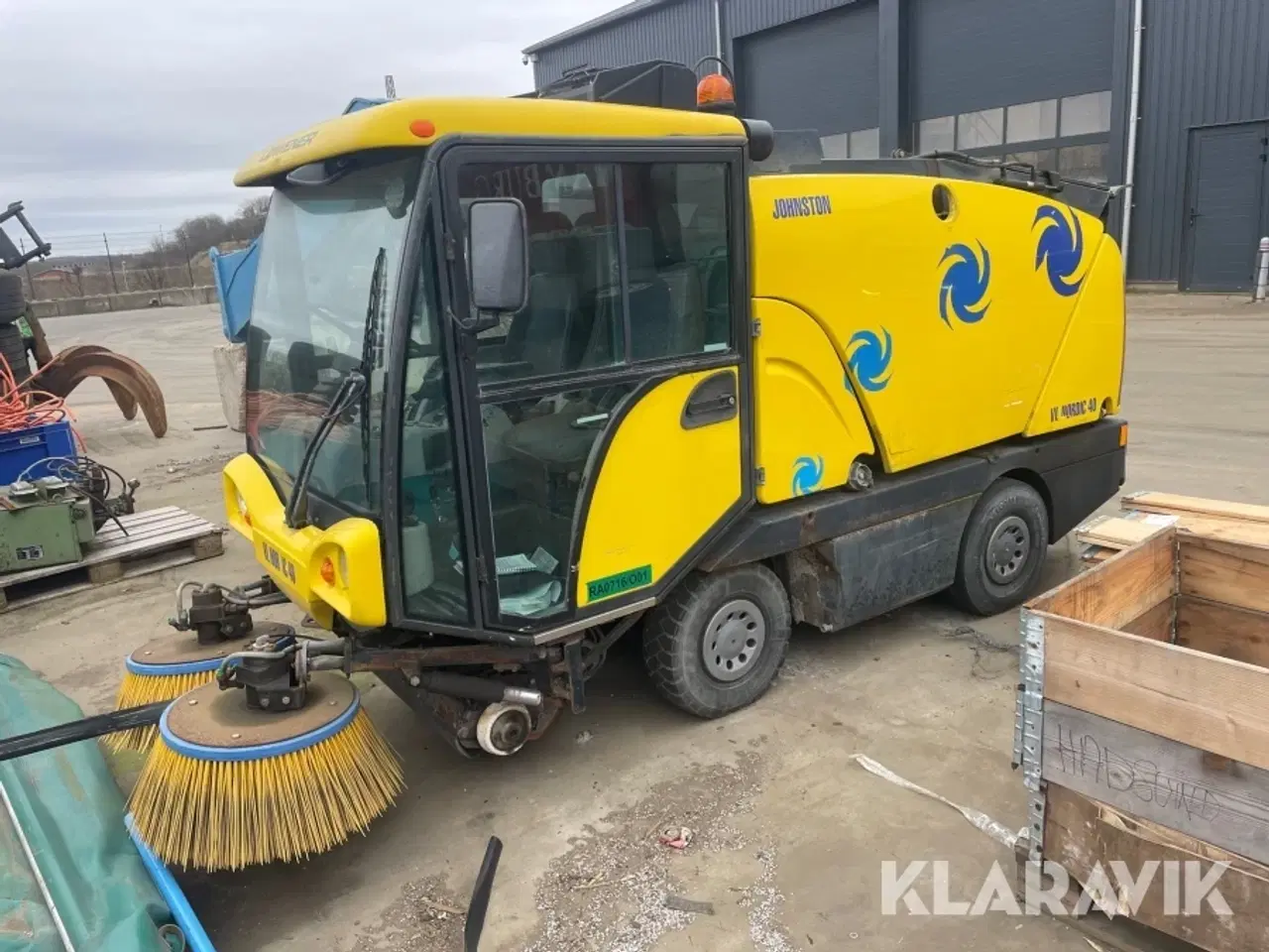 Billede 2 - Feje/sug bil Johnston 142A 101T