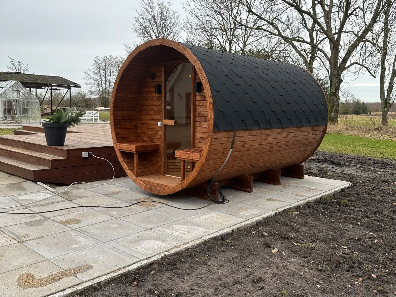 Billede 10 - Sauna Tønde - Det elegante design
