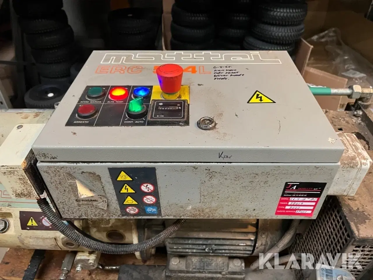 Billede 8 - Kompressor Mattei ERC 504L lamel 4 kW