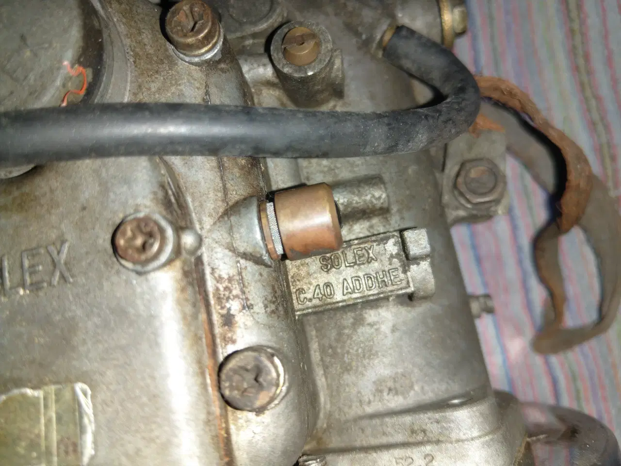 Billede 2 - Solex karburatore med manifold