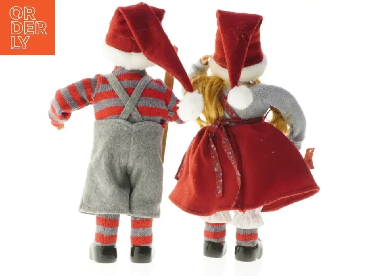 Billede 2 - Par nissefigurer (str. 40 cm)