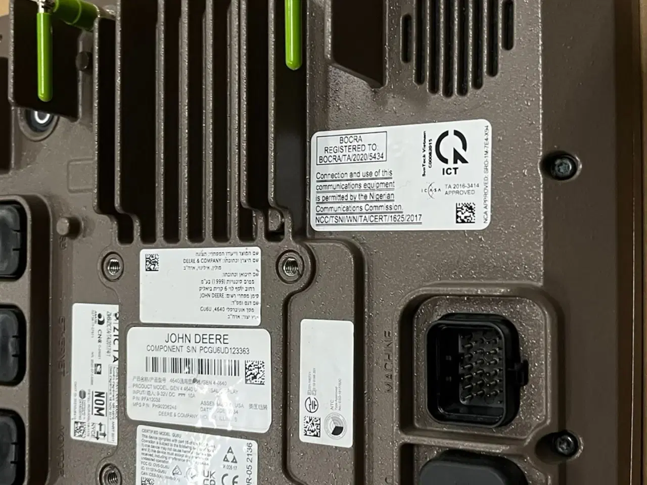 Billede 21 - John Deere Starfire 7000 Starfire 7000 antenne og en Gen4 4640 skærm med SF1 niveau