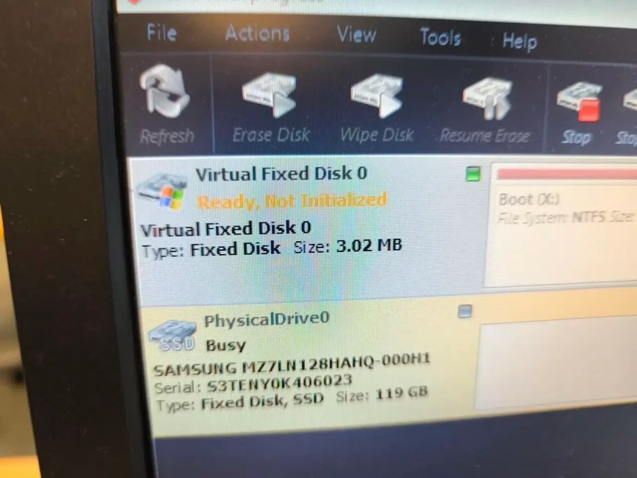 Billede 3 - Skærm 22" m. tastatur HP L2206w (PC medfølger ikke)