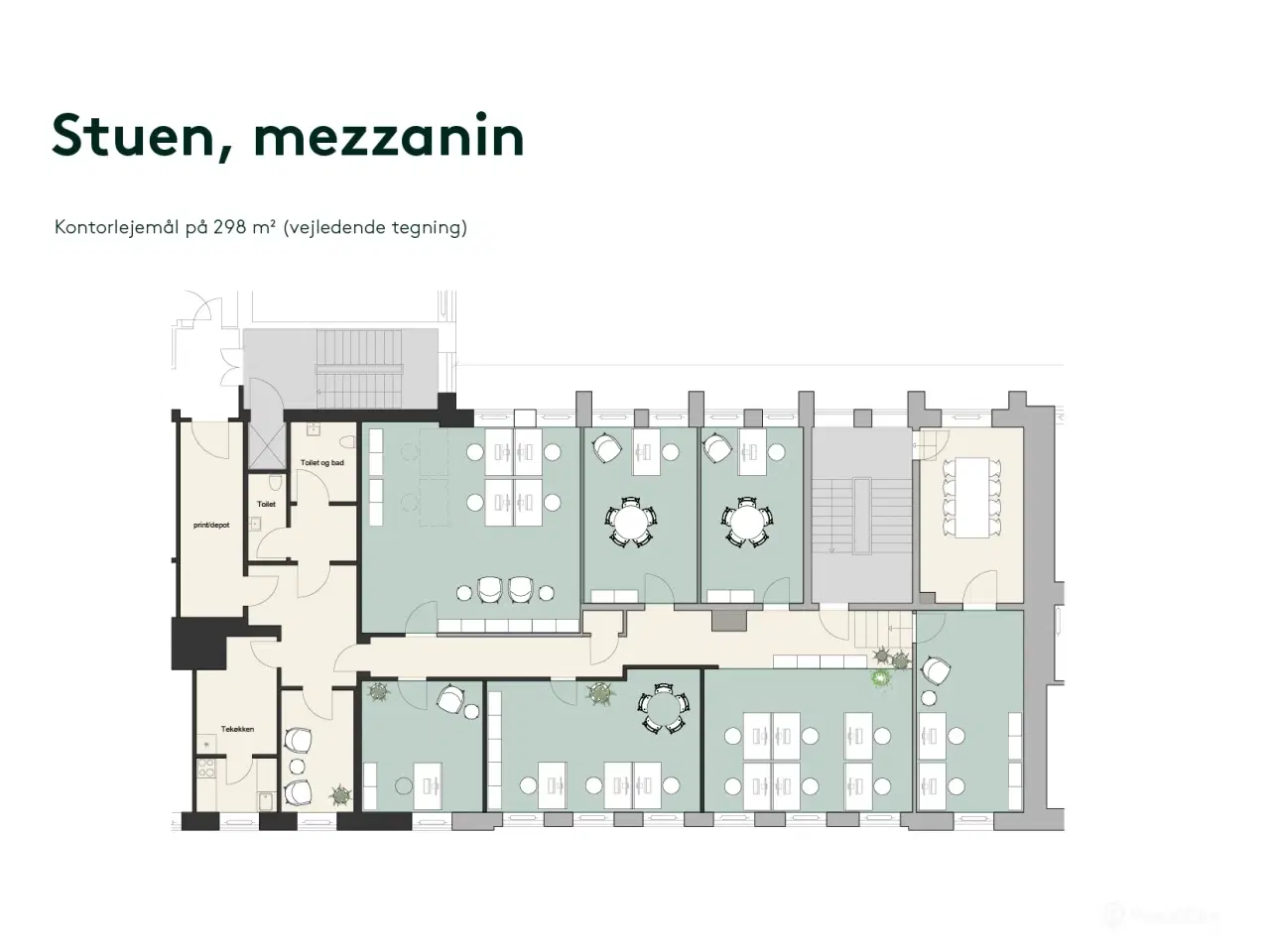 Billede 13 - Herskabeligt kontor på 298 m² i historisk ejendom