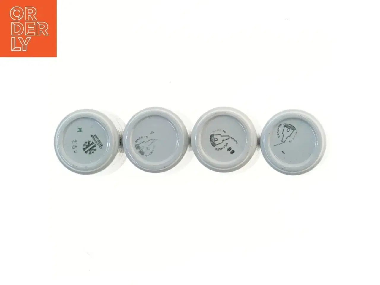 Billede 4 - Sæt af krydderikrukker fra Knabstrup (str. 4 styk, 8 cm)