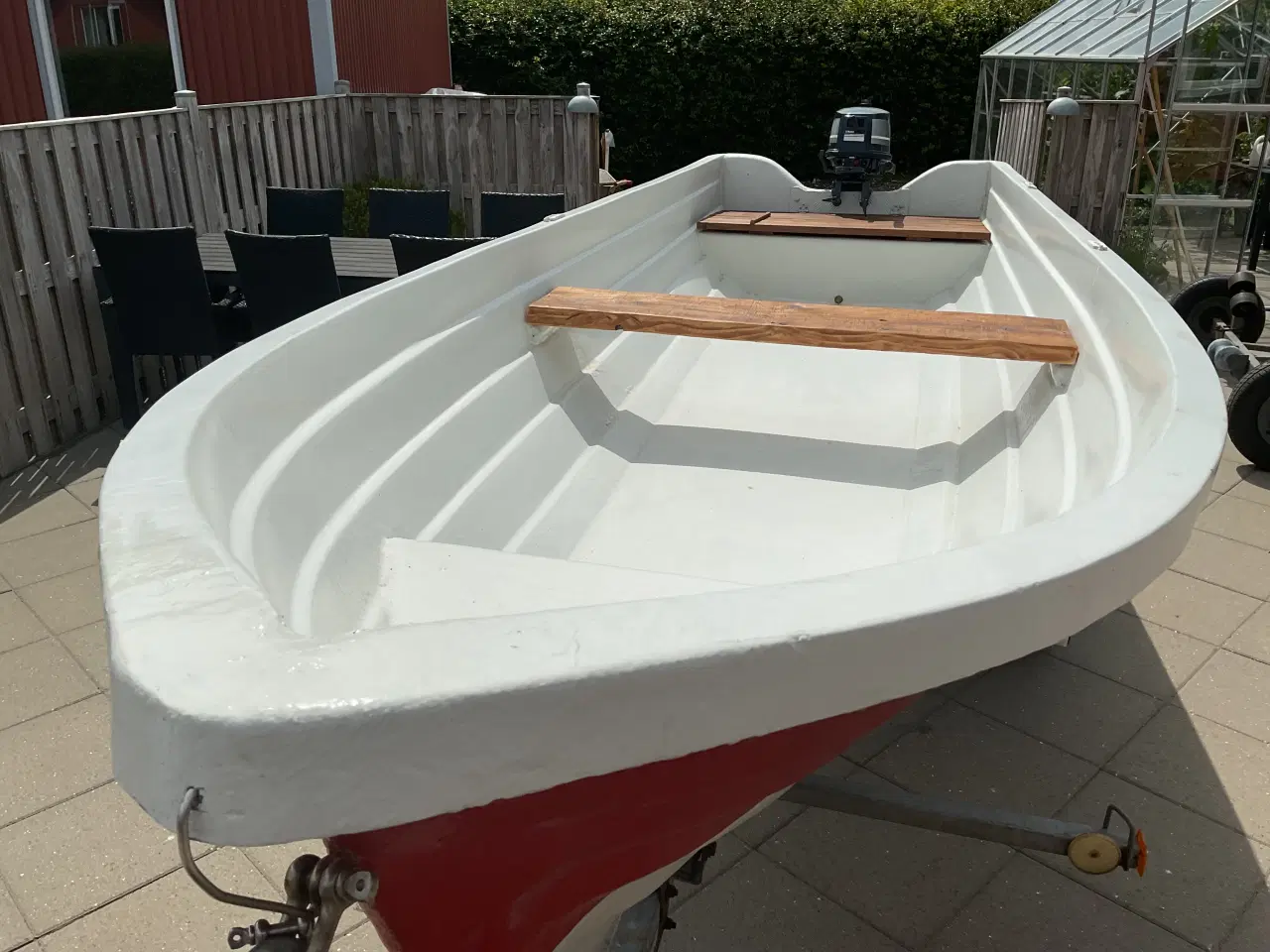 Billede 2 - Jolle med motor sælges