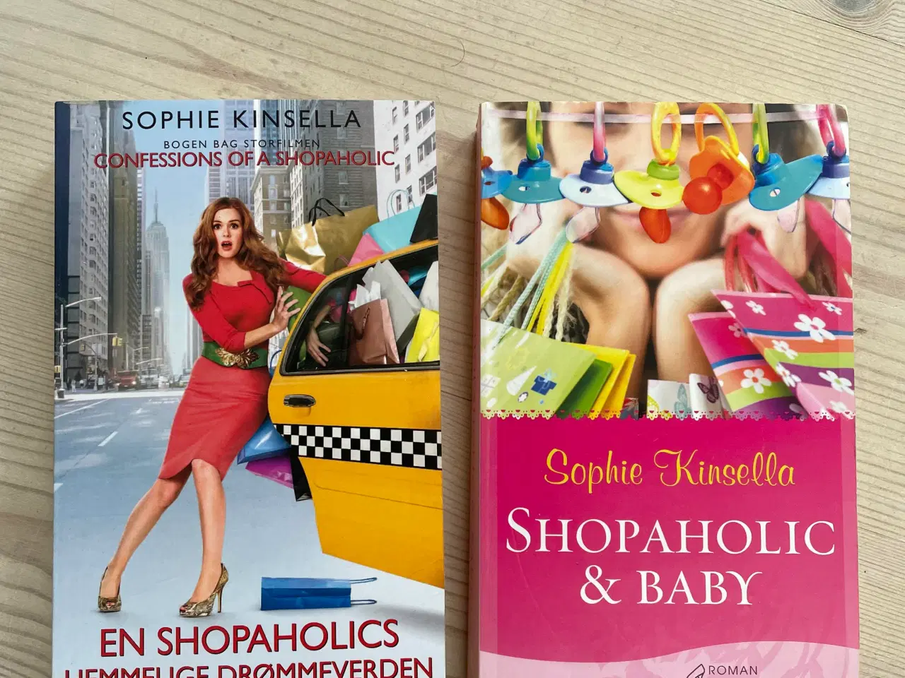 Billede 1 - Shopaholic bøger (på dansk)