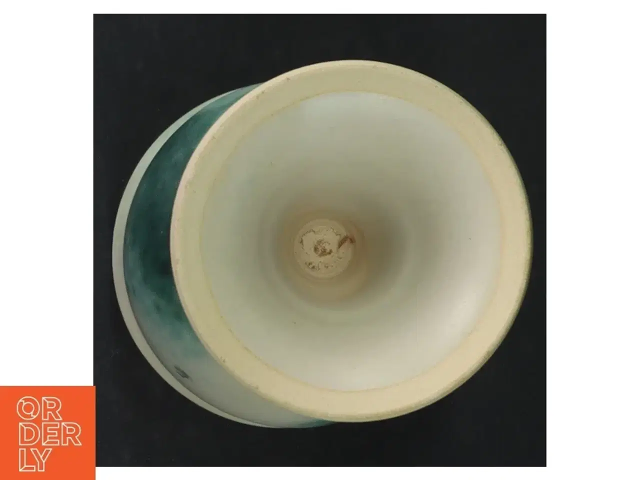 Billede 3 - Keramik vase (str. H 14,5 cm ø. 8,5 cm)