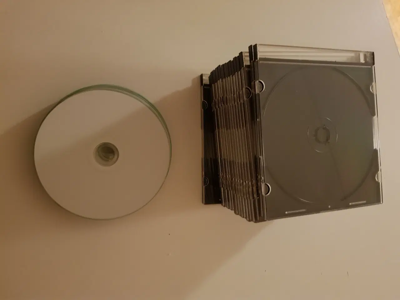 Billede 1 - CD/DVD kassetter 20stk & CD-R skiver 15stk