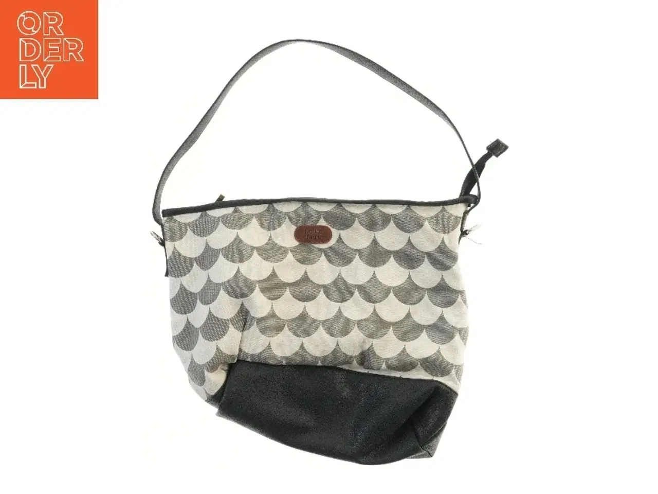 Billede 2 - Pusletaske i stof med mønster fra Petite Cherie (str. 43x33 cm)