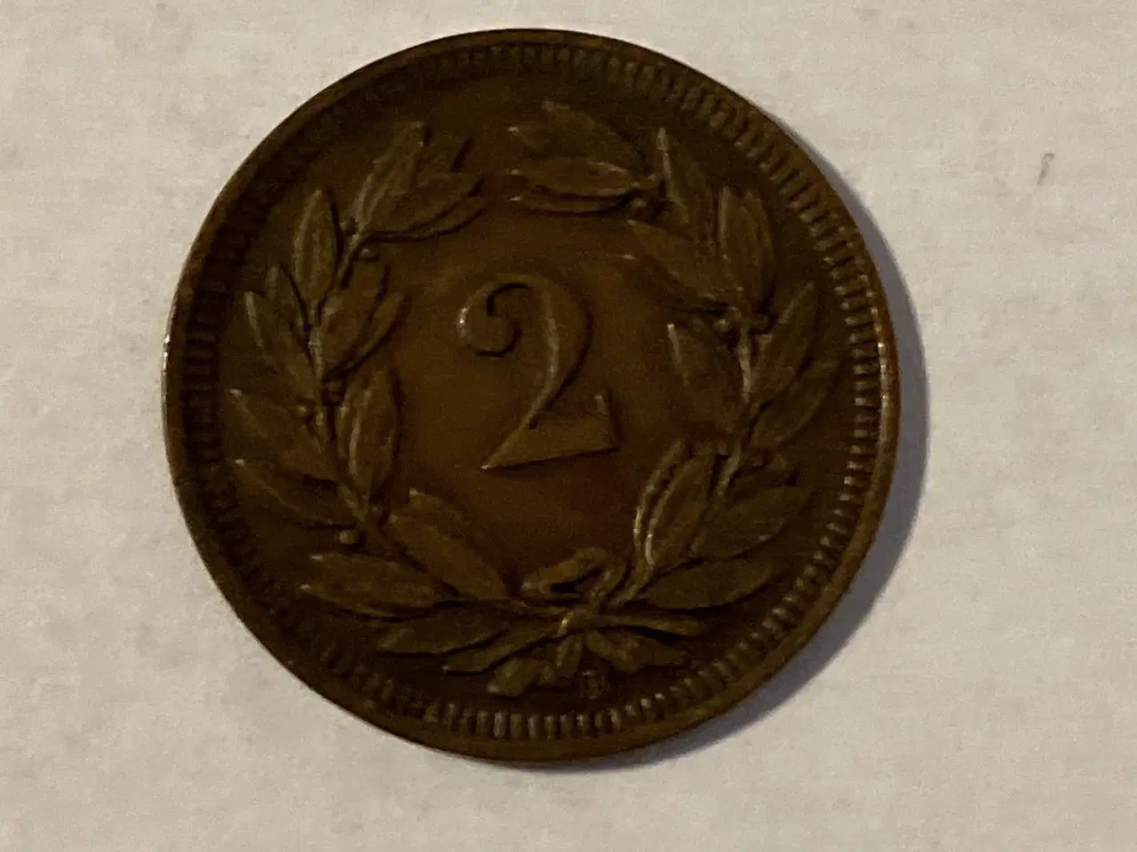 Billede 2 - 2 Rappen Switzerland 1909