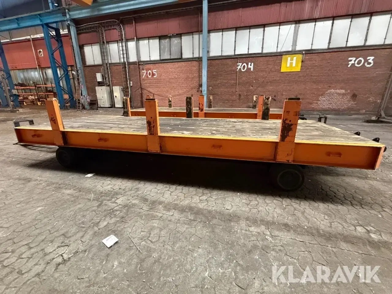 Billede 9 - Fladvogn til intern transport Stapler Center Fritz GmbH TDW 33 AL-PA