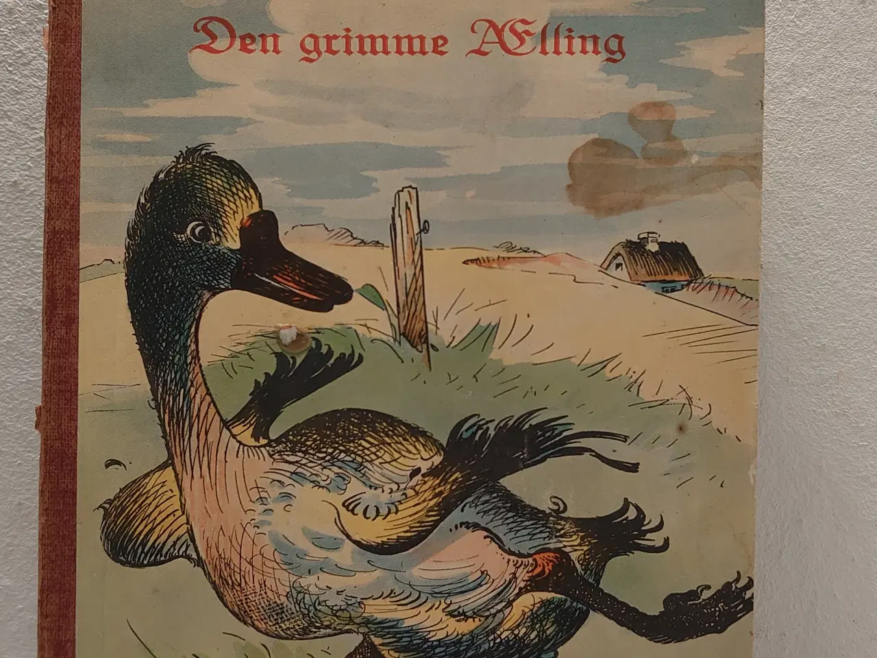 Billede 1 - Den grimme Ælling.Sjælden pop-up bog. Før 1948.