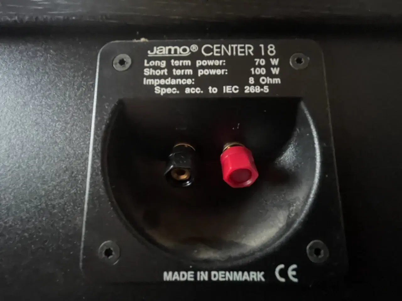 Billede 2 - Jamo center 18 højtaler