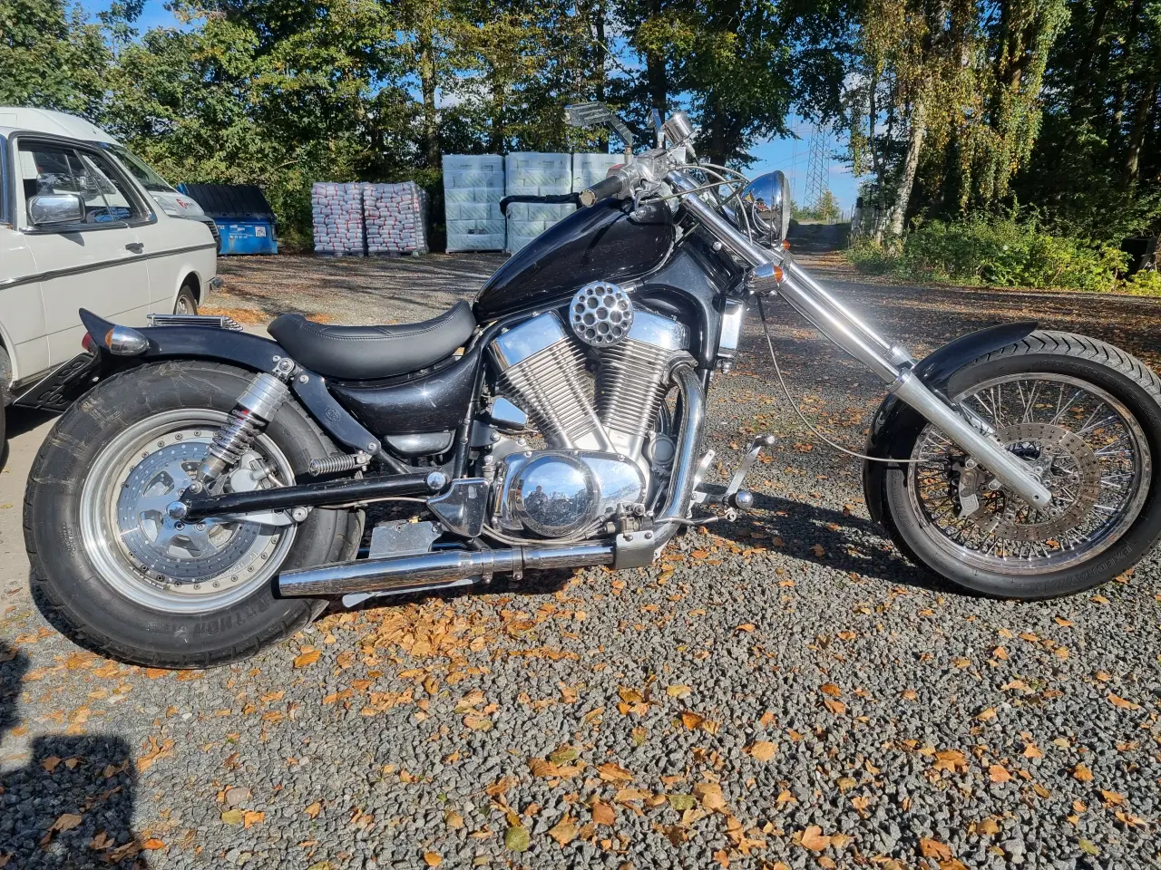 Billede 1 - Suzuki intruder 1400 med lang gaffel