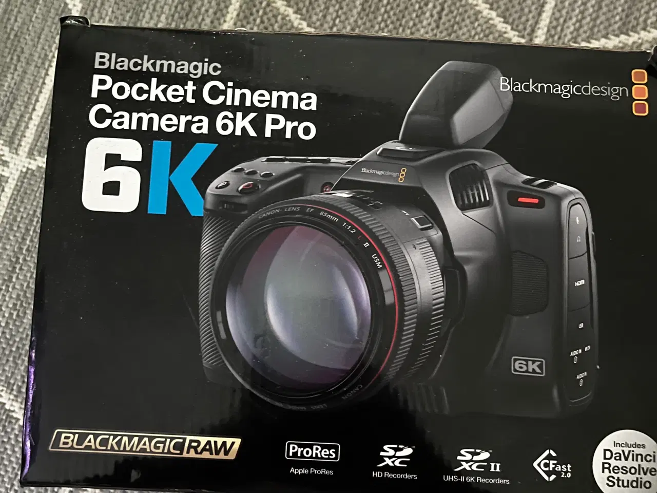 Billede 5 - Blackmagic Pocket Cinema Camera 6K Pro