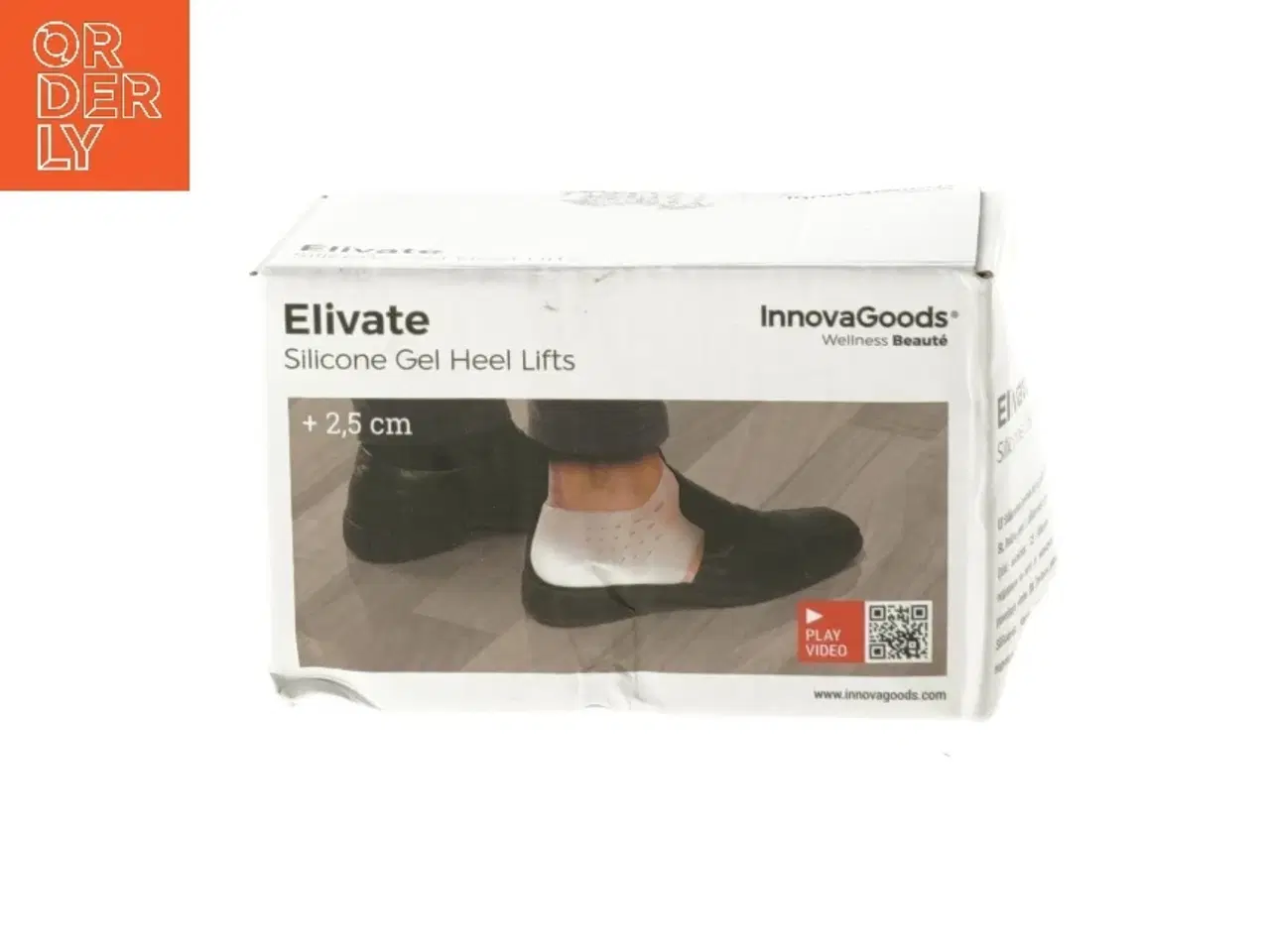 Billede 1 - Bliv 2,5 cm. højere! Silikone hælindlæg (str. 12 x 7 cm)