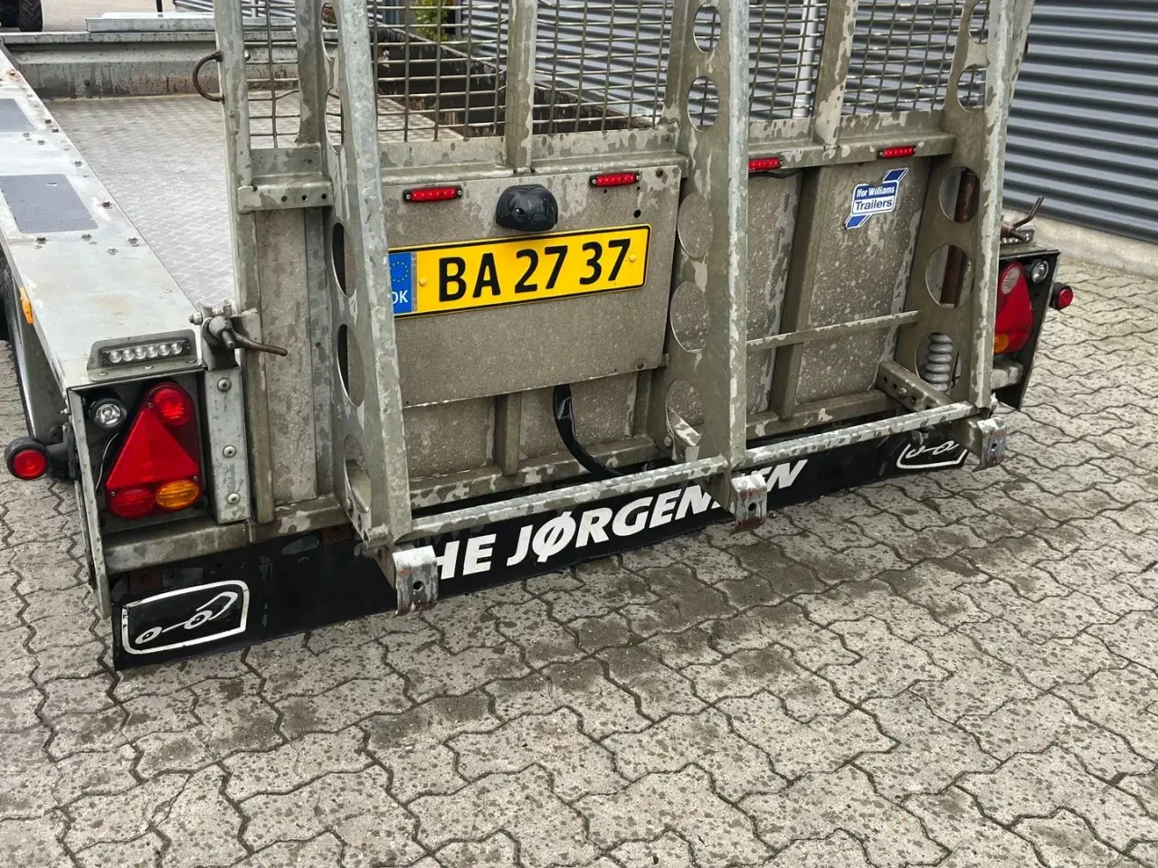 Billede 2 - Ifor Williams gx125 3500kg nysynet maskintrailer