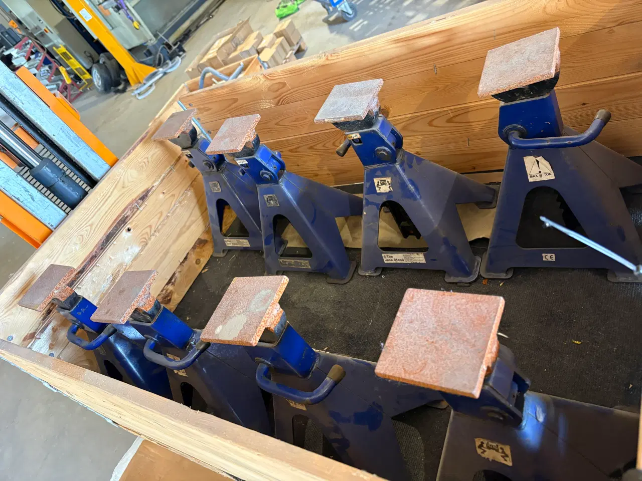 Billede 4 - Fine værksteds bukke 8 stk