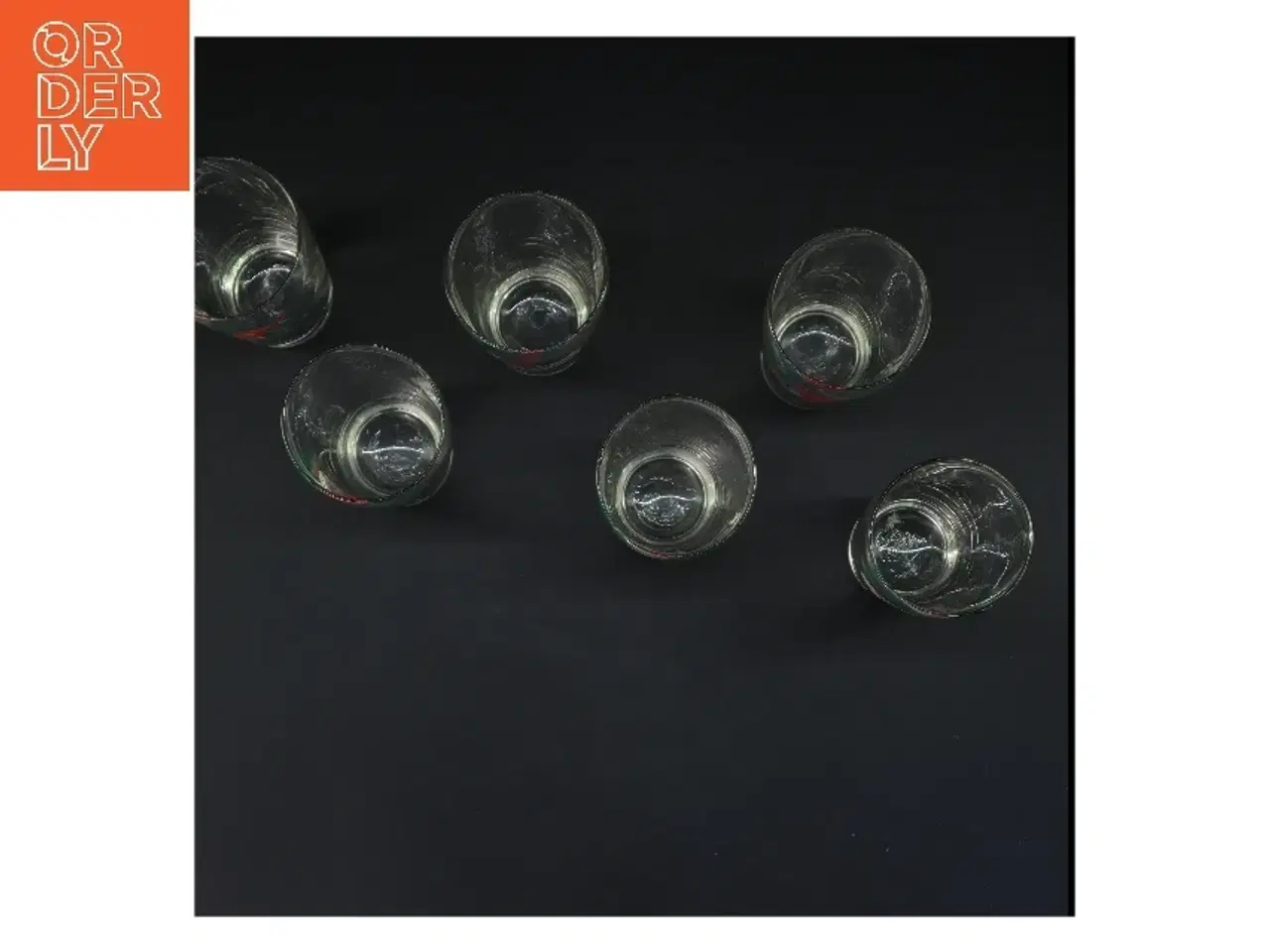 Billede 2 - Vintage juleglas (str. 6 styk. ø. 6,5 cm. længde. 14,5 cm)