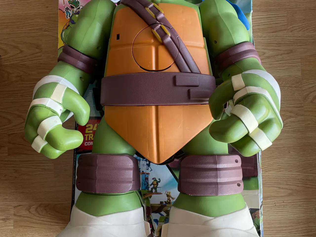 Billede 10 - Stor Leonardo Mutant Ninja Turtles Playset m. æske