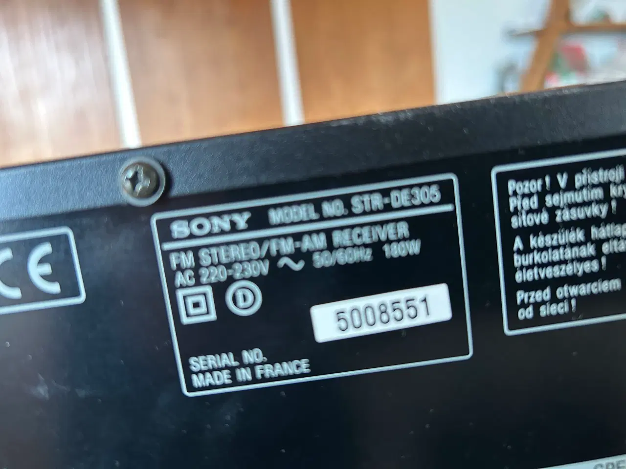 Billede 2 - Sony receiver