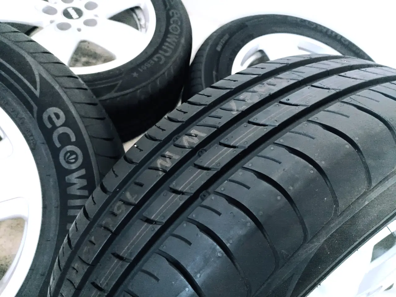 Billede 7 - 5x112 16" ET41 nav 66,6ø MINI sommersæt inkl. TPMS