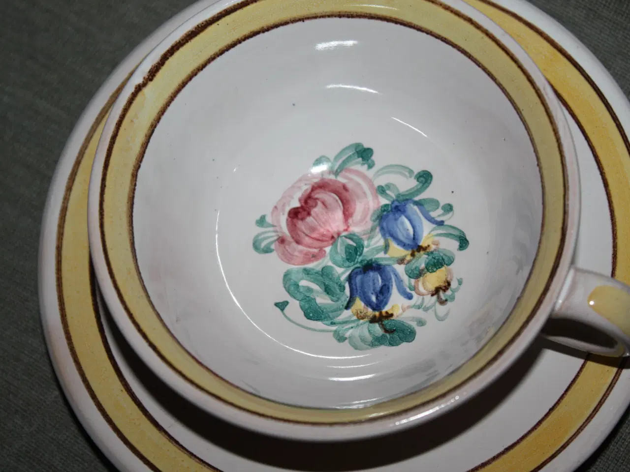 Billede 5 - Keramik Leo Enna kop med underkop