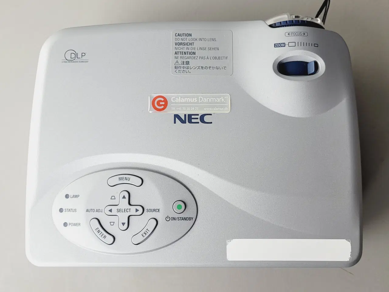 Billede 7 - ⭐️· 📽️ NEC LT20 DLP Projektor - Komplet med Tilbe