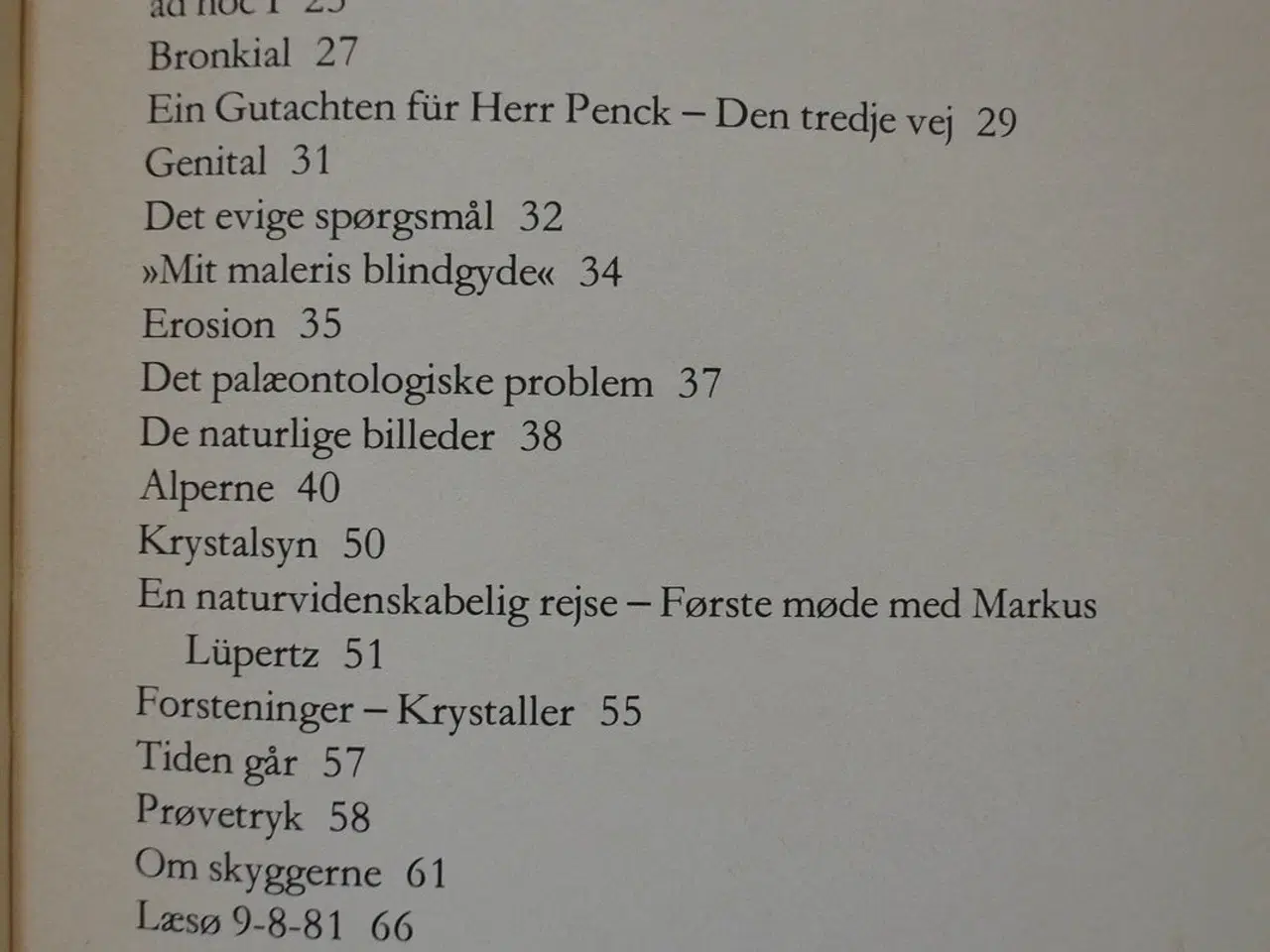 Billede 2 - naturhistorie, af per kirkeby, emne: kunst og kult