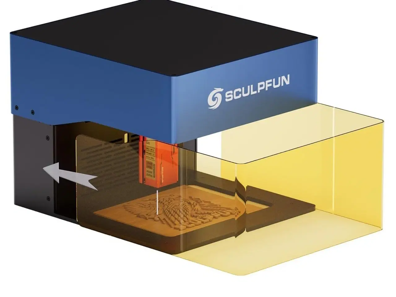 Billede 3 - SculpFun iCube Pro 5W Laser 