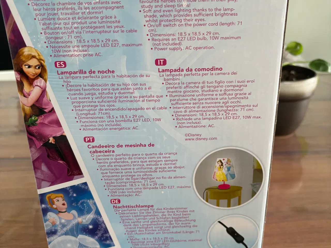 Billede 3 - Disney princess lampe 